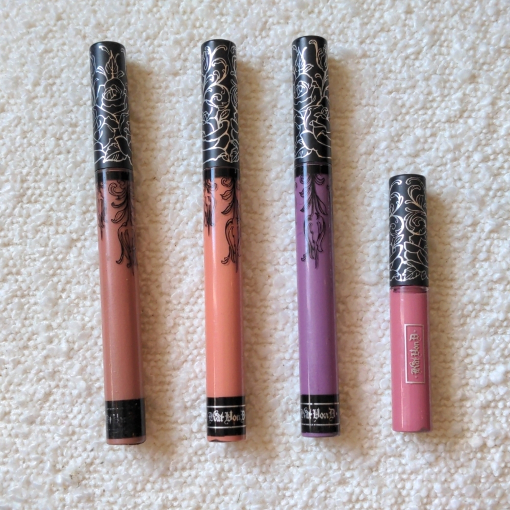 Kat Von D Liquid Lipstick set of 4